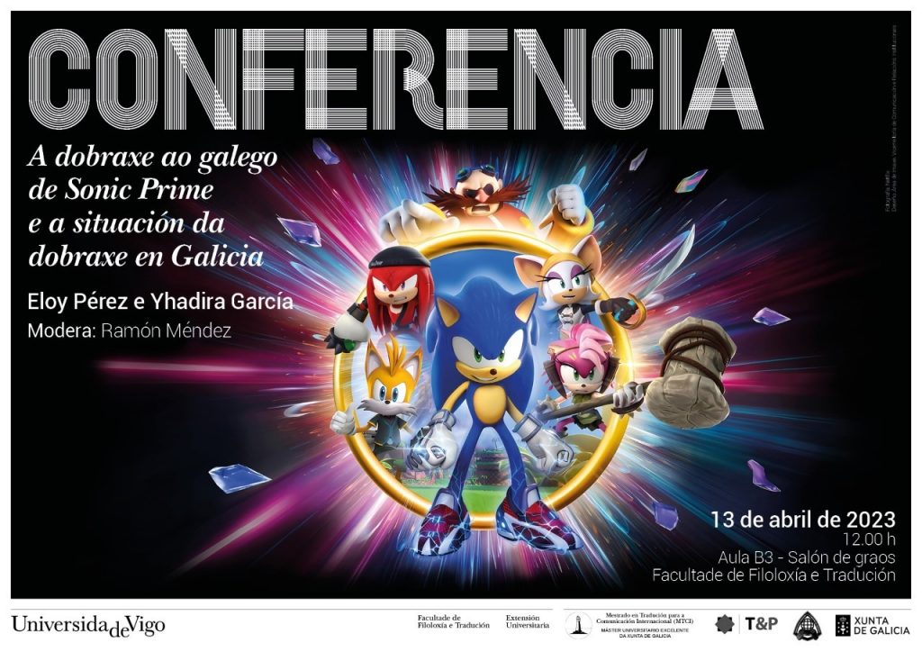 A dobraxe ao galego de «Sonic Prime» e a situación da dobraxe en Galicia